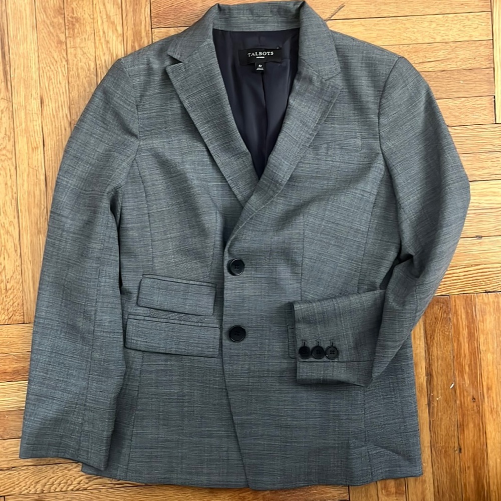grey blazer size small